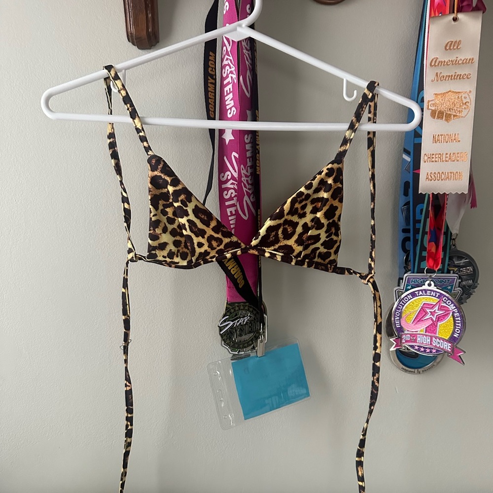 Cheetah swimsuit from Pretty Little Thing. Size 2